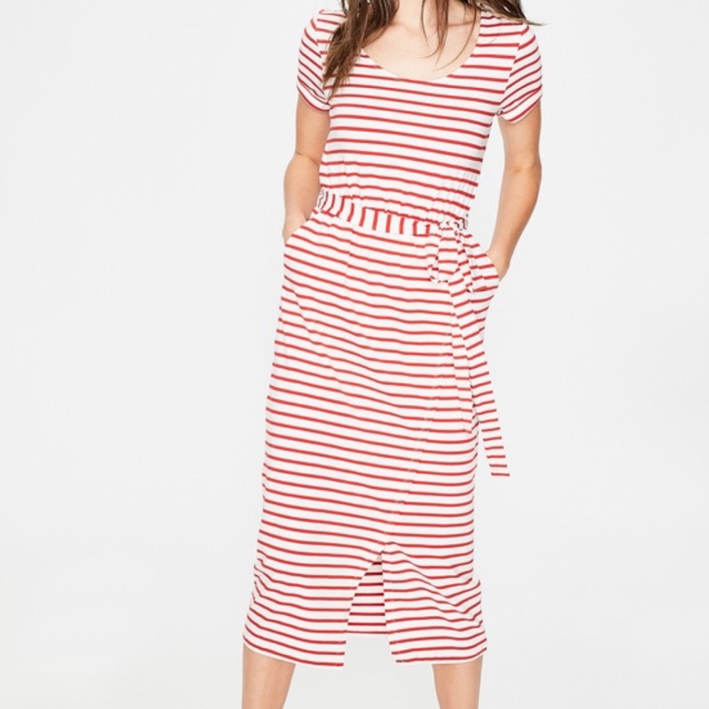 Boden Striped nautical dress